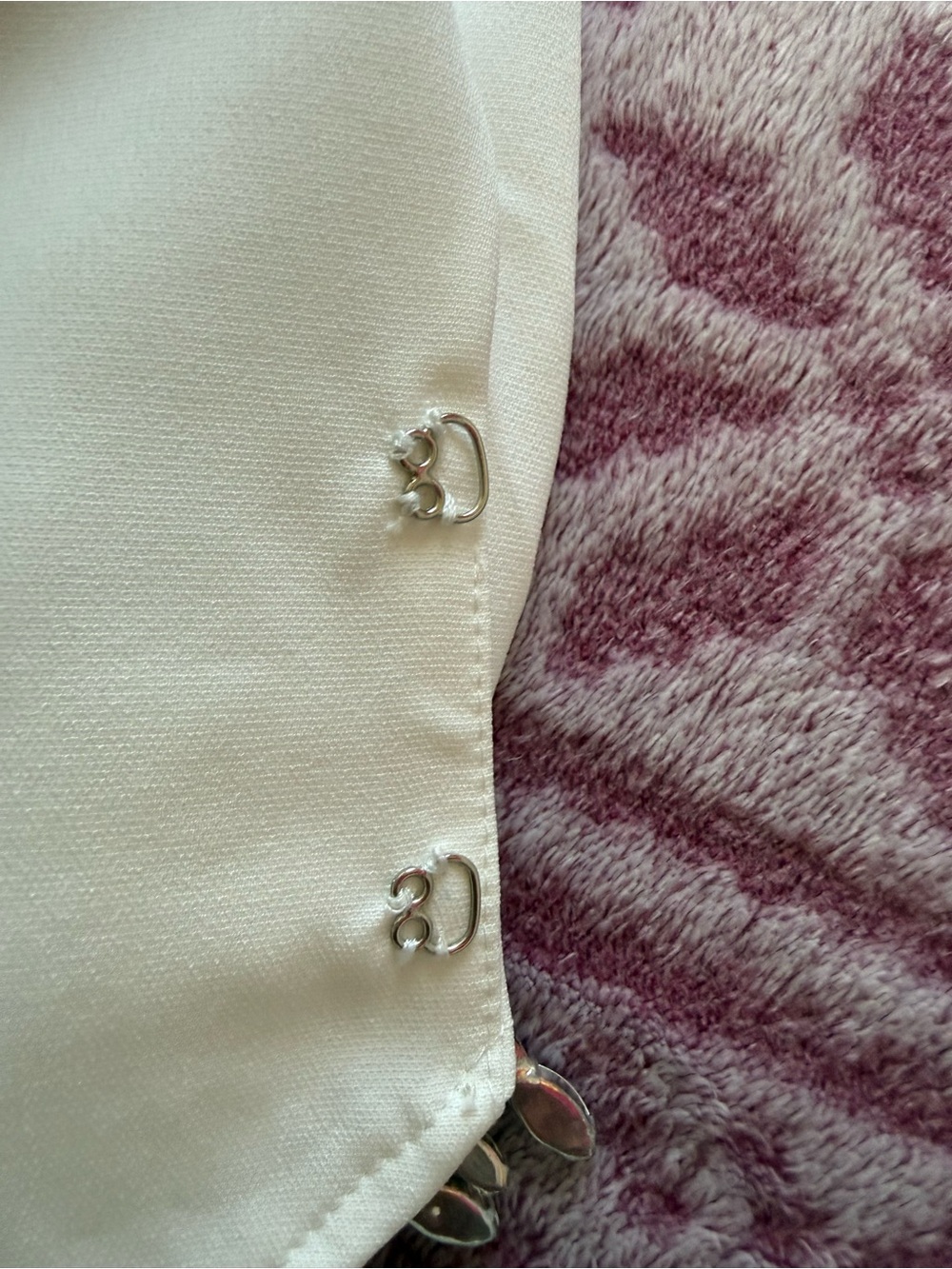 NWT 12th Tribe White Rhinestone Cropped Blazer Bridal Glam XL - Picture 7 of 13